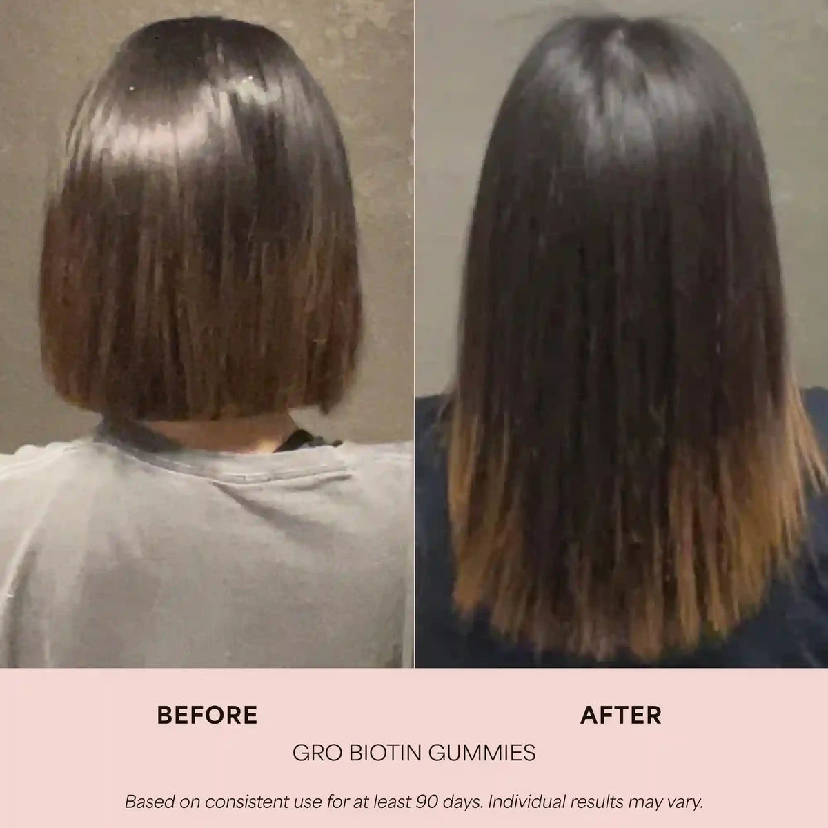 GRO Biotin Gummies for Hair Wellness® (3 Pack)