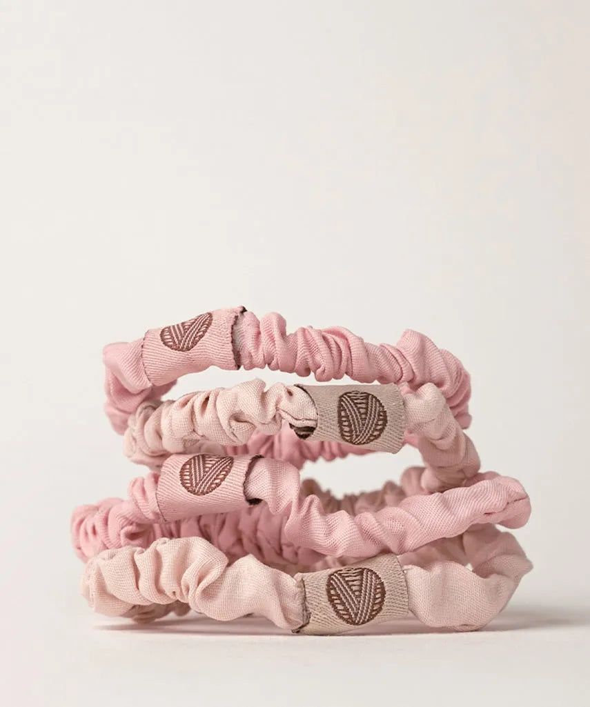 Organic Bamboo Scrunchies (4 Pack)